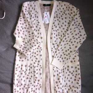 Merokeety animal print cardigan!